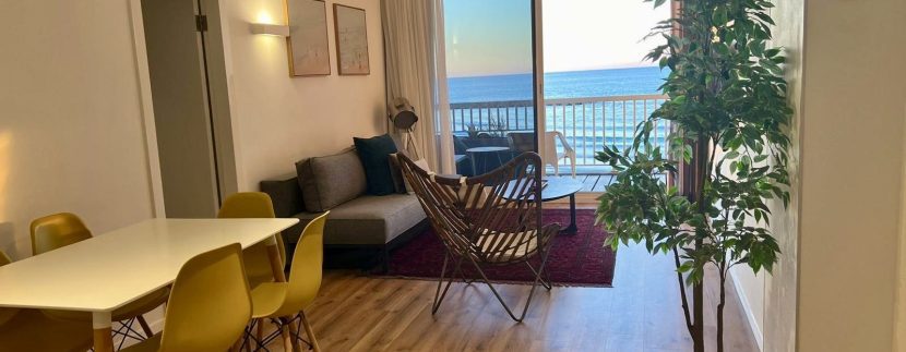Seaview 3 room first line to the beach Tel Aviv luxury apartment for sale