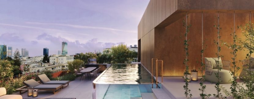 Luxury penthouse apartment Rothschild boulevard tel aviv