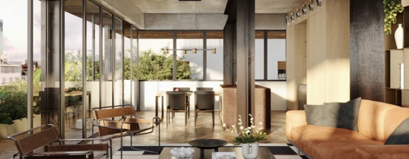 luxury two bedroom on Rothschild boulevard