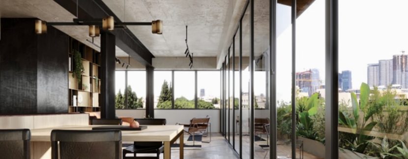 luxury two bedroom on Rothschild boulevard