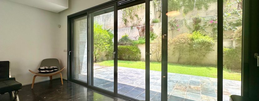 Garden Apartment with Pool in Herzliya Pituach Wingate project