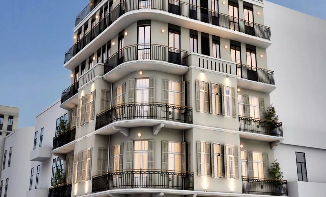 Exclusive Duplex Penthouse in Eclectic style building