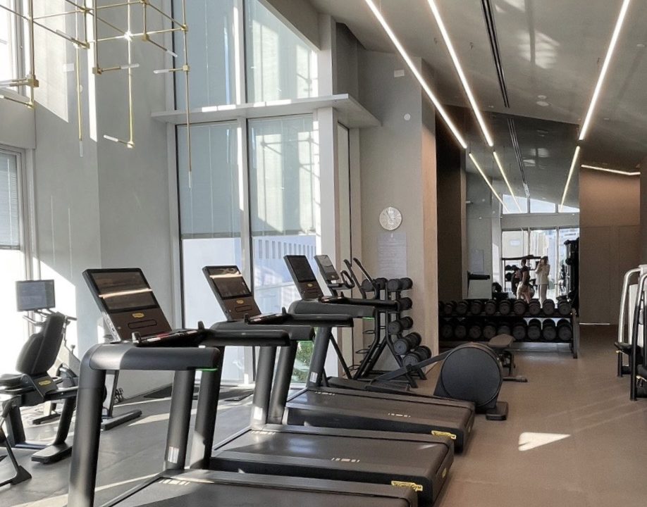 Gym in Lessin Tower Kikar Hamedina